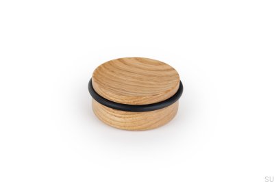 Luv Wood 71 Wooden Oak Floor Door Stopper