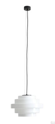 Filo Metal Black Pendant Lamp (diameter 36)