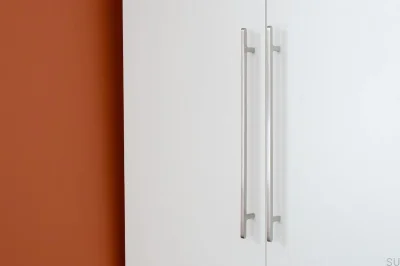 Flat Line 430 Brushed Steel Elongated Furniture Handle