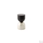 KN56RB/AS--Gałka-meblowa-Kokeshi-Mix-1832-Aluminium-Czarne-Stal-Szczotkowana-BB-Sweden-Skandynawskie-Uchwyty_1