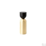 KR32MB/AS--Wieszak-ścienny-Kokeshi-Mix-1856-Czarne-Aluminium-Mosiądz-Szczotkowany-Nielakierowany-BB-Sweden-Skandynawskie-Uchwyty_1