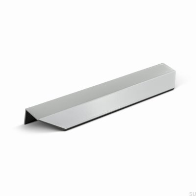 Modena 200 Metal Silk Grey Edge Furniture Handle