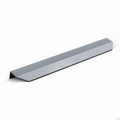 Modena 300 Metal Silver Grey Edge Furniture Handle