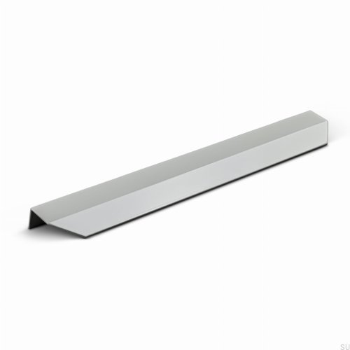 Modena Metal Modena 300 Metal Silk Grey Edge Furniture Handle