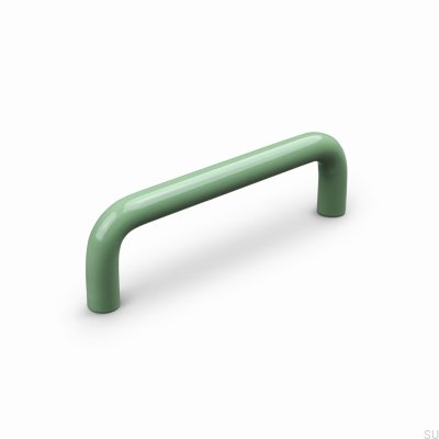 Barga 96 Metal Green Elongated Furniture Handle