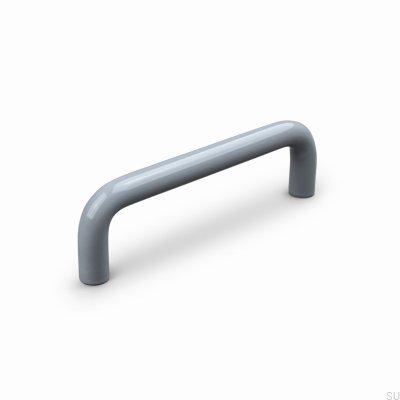 Barga 96 Metal Silver Grey Elongated Furniture Handle