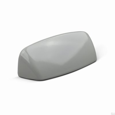 Pescara 64 Metal Silk Grey Shell Furniture Handle