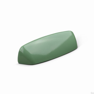 Pescara 96 Metal Green Shell Furniture Handle