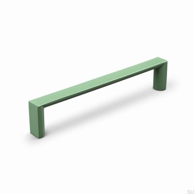Sala 128 Metal Green Elongated Furniture Handle