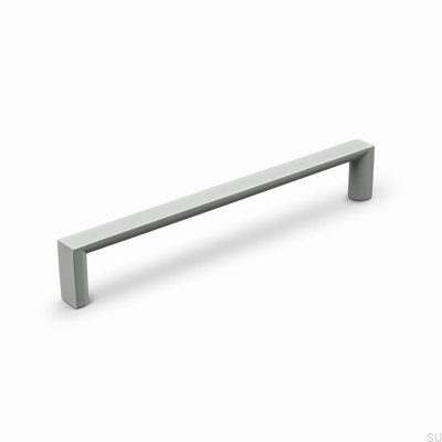 Sala 160 Metal Silk Grey Elongated Furniture Handle