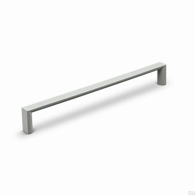 Sala 192 Metal Silk Grey Elongated Furniture Handle
