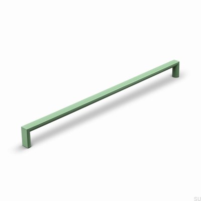 Sala 320 Metal Green Elongated Furniture Handle