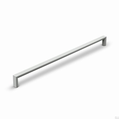 Sala 320 Metal Silk Grey Elongated Furniture Handle