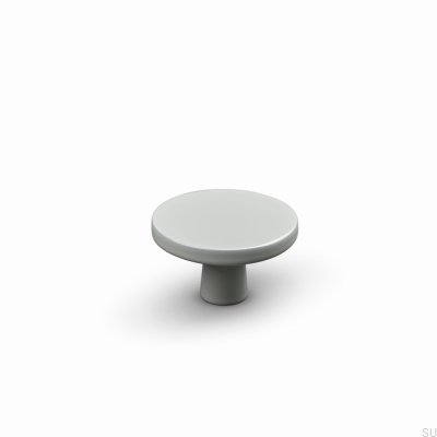 Garda 42 Metal Silk Grey Furniture Knob