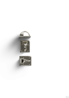 Termoli 55 Furniture Handle Metal Silver