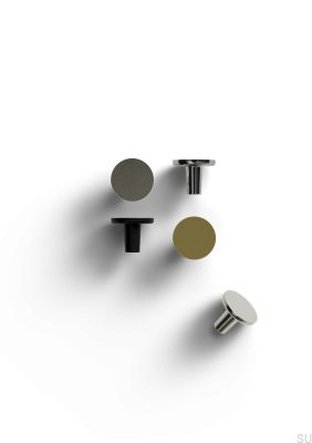 Cesano 30 Metal Furniture Knob Brushed Silver