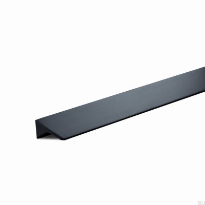 Caorle 384 Aluminum Matte Black Elongated Furniture Handle