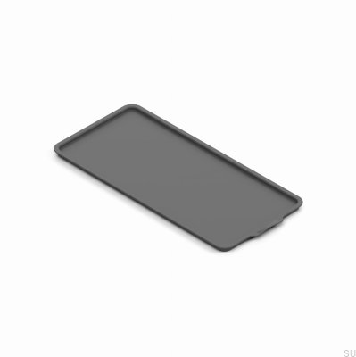 Lid for Leon waste bin 12l Dark gray