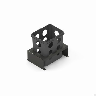 Merida Waste Sorting Container System 40x35 Dark Gray