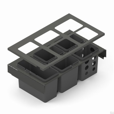 Top frame for Toledo 80x45 sorting system Dark gray