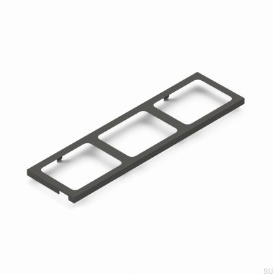 Top frame for Toledo 80x35 sorting system Dark gray