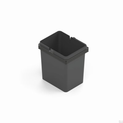 Alicante Waste Sorting Container 22x18 Dark Gray