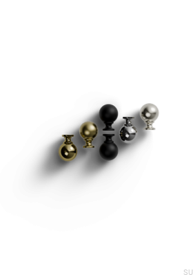 Labaro 30 Metal Furniture Knob, Polished Gold