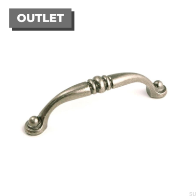 Elongated furniture handle 8443 Tin