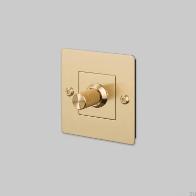 LED Linear 1G 120W Brass European Standard Dimmer without logo