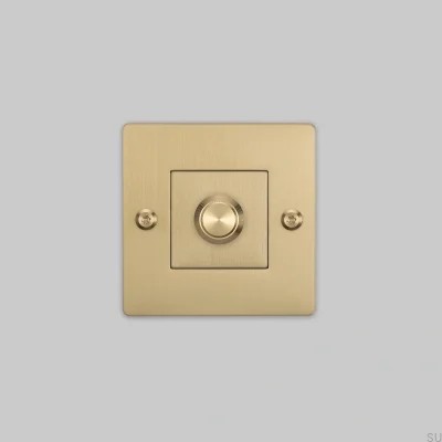 LED Linear 1G 120W Brass European Standard Dimmer without logo