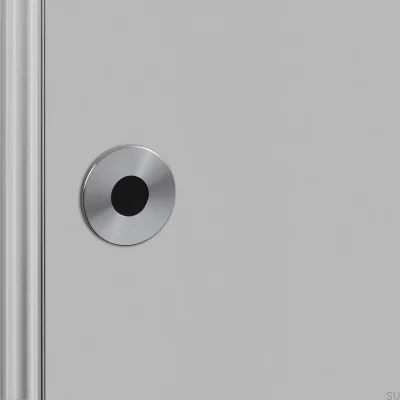 Round Swiss Sign 38 mm Steel Silver Standard Swiss