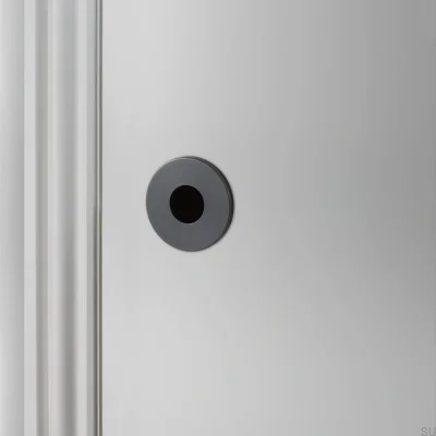 Round Swiss Sign 38 mm Burnt Bronze Brass Swiss Standard