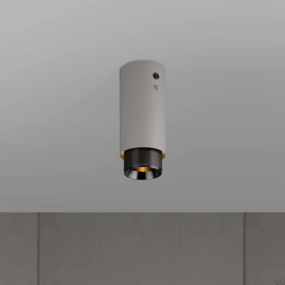 Exhaust Linear Steel Gray Gun Metal Ceiling Spotlight