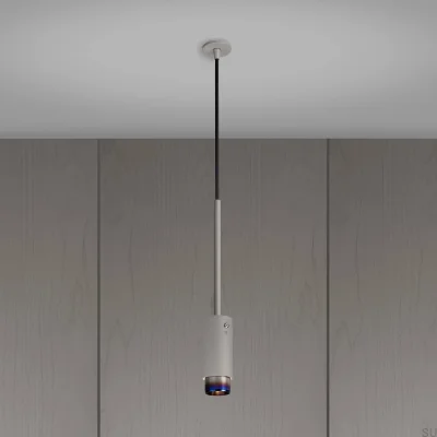 Exhaust Linear Steel Gray with Burnt Steel Spotlight Pendant Lamp