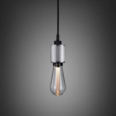 Heavy Metal Linear Steel Silver Pendant Lamp