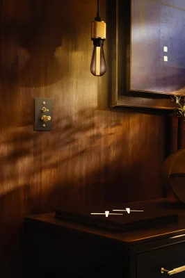 Detail Linear Brass Switch Decorative Kit