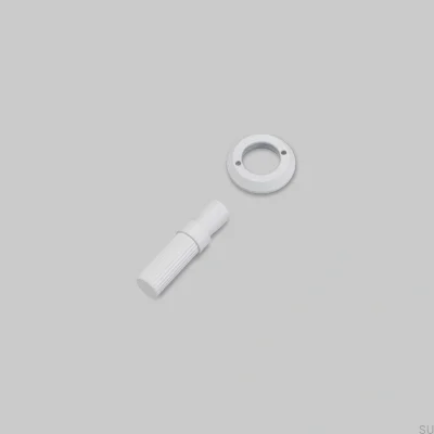 Decorative set for the Detail Linear Steel White switch