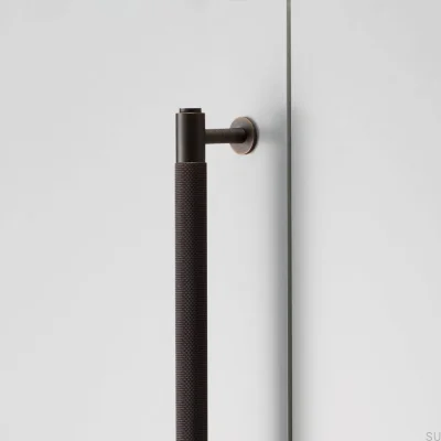 Closet Cross 724 Brass Burnt Bronze Elongated Furniture Handle