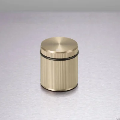 Linear Brass Freestanding Door Stopper