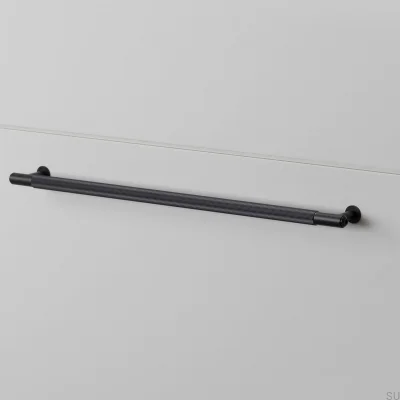 Linear 325 Steel Black Elongated Furniture Handle