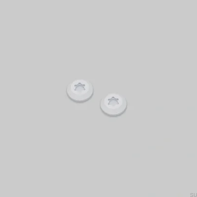 Decorative screws for the Detail Linear White frame