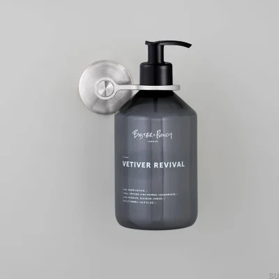 Single Cast 98 Steel Silver Soap Dispenser Holder