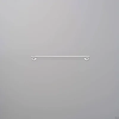 Cast 600 Steel Silver Towel Rack