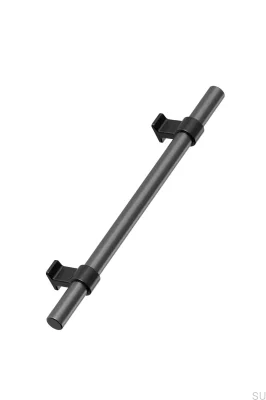 Bond 2x544 Aluminum Matte Black Gun Metal Elongated Furniture Handle