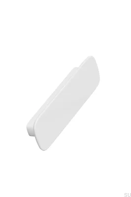 Tabula 96 Ceramic White Elongated Furniture Handle