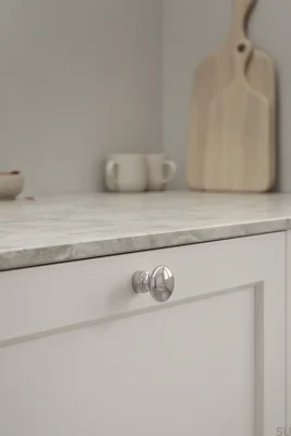 Baron 32 Metal Nickel-Plated Furniture Knob