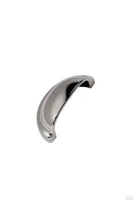 Baron 64 Metal Nickel Plated Shell Furniture Handle