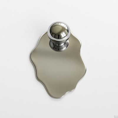 Oyster 30 Brass Chrome Furniture Handle