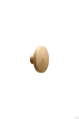 Discos 50 Wooden Oak Furniture Knob