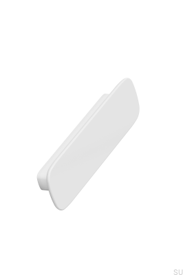 Tabula 96 Ceramic White Elongated Furniture Handle